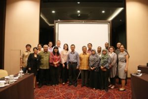 Bandung, Indonesia- Meeting of MCC and MCA-I country directors and MCC’s Washington D.C. delegation with Mayor of Sukabumi (in the middle) to discuss achievement in procurement of MCC Compact project