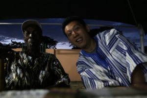 The Chief of Dodome Tsikor and SU student Jinpu Wang