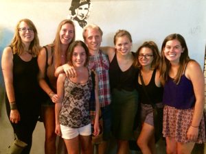 Sarah Baumunk with all of the Casa Marianella staff from summer 2016