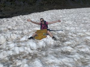 Karen Reitan, Swiss Alps, Hiking