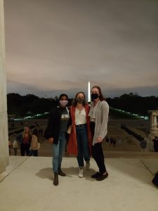 Sarah Forland on the National Mall